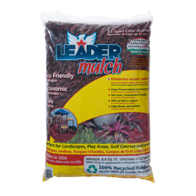 Leader Rubber Mulch Emerald Green