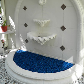 Rubber Mulch Caribbean Blue